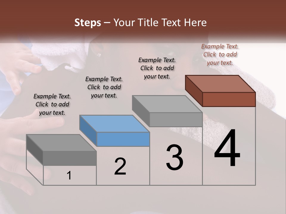 Woman Girl Africanamerican PowerPoint Template