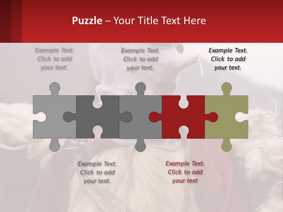 Dress Costume Cusco PowerPoint Template