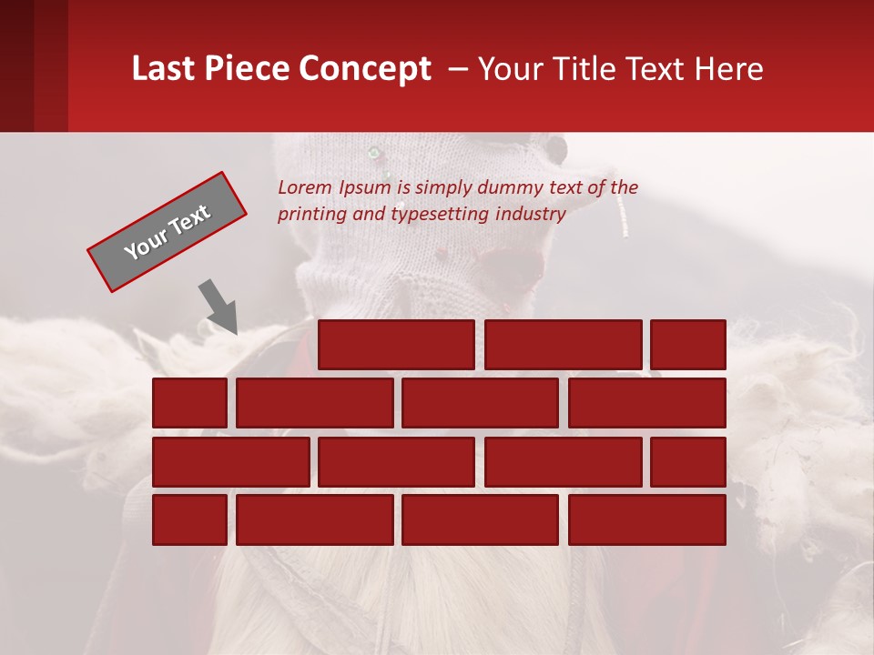 Dress Costume Cusco PowerPoint Template