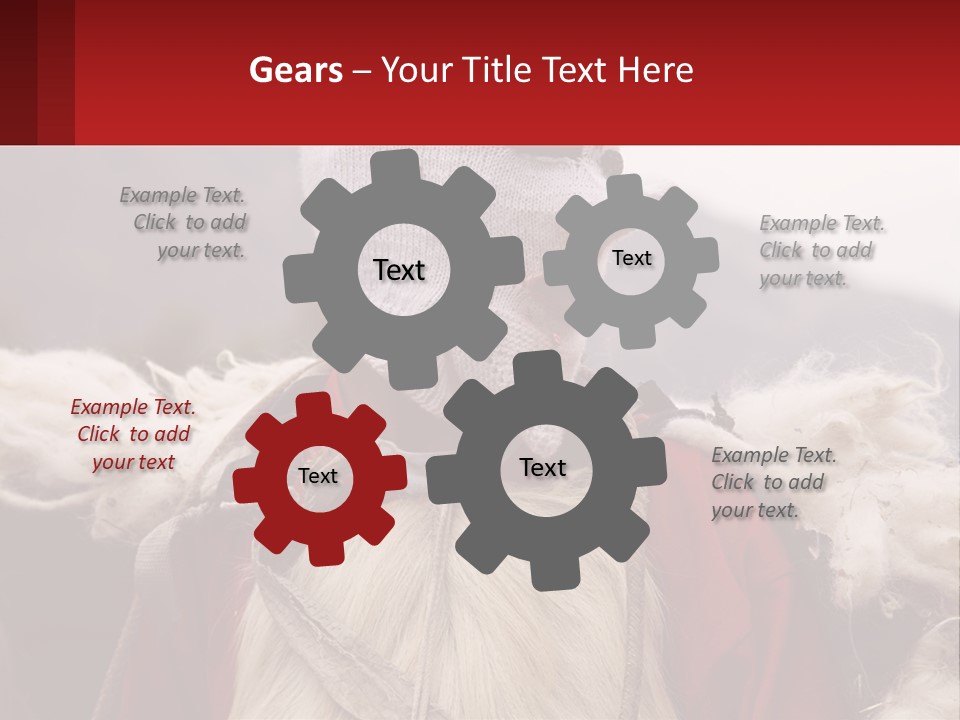 Dress Costume Cusco PowerPoint Template