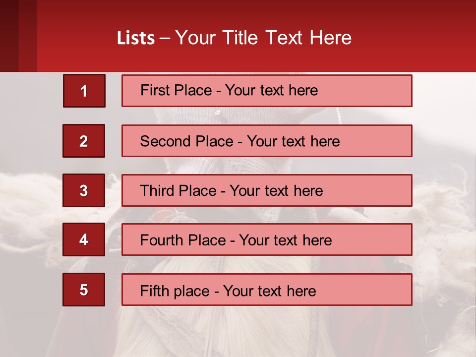 Dress Costume Cusco PowerPoint Template