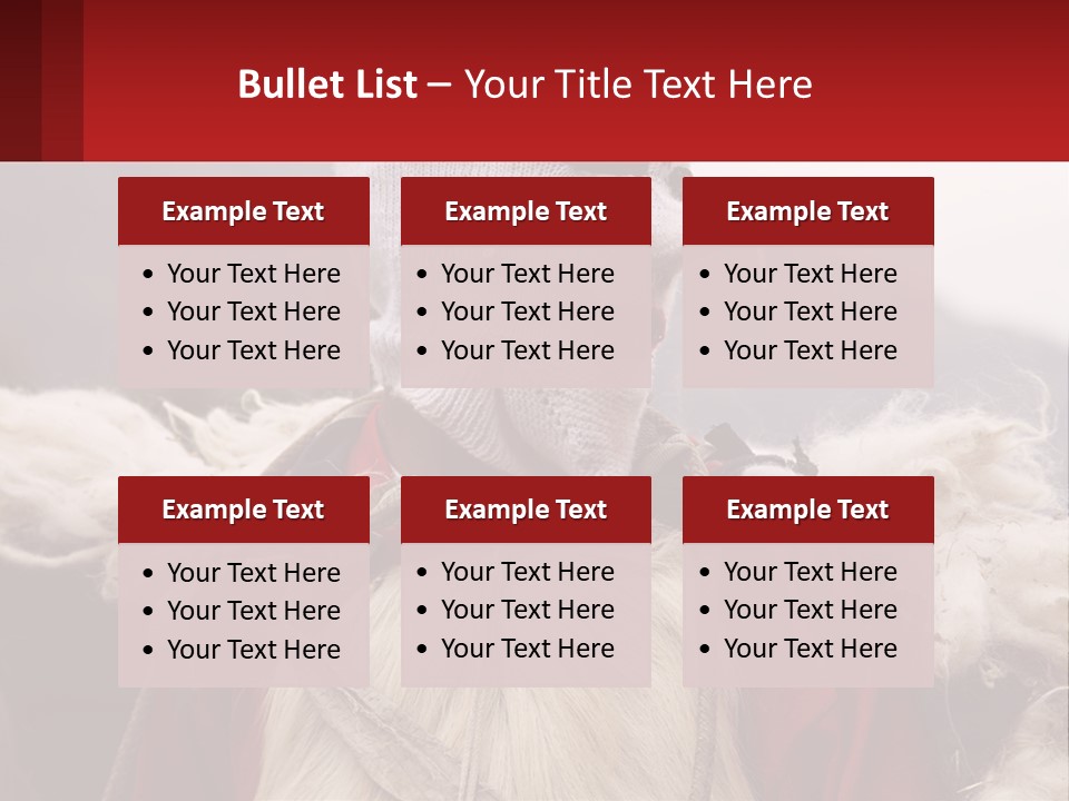 Dress Costume Cusco PowerPoint Template