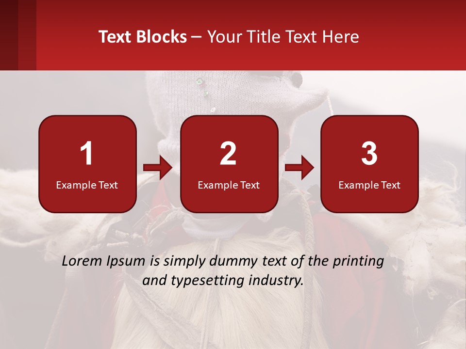 Dress Costume Cusco PowerPoint Template