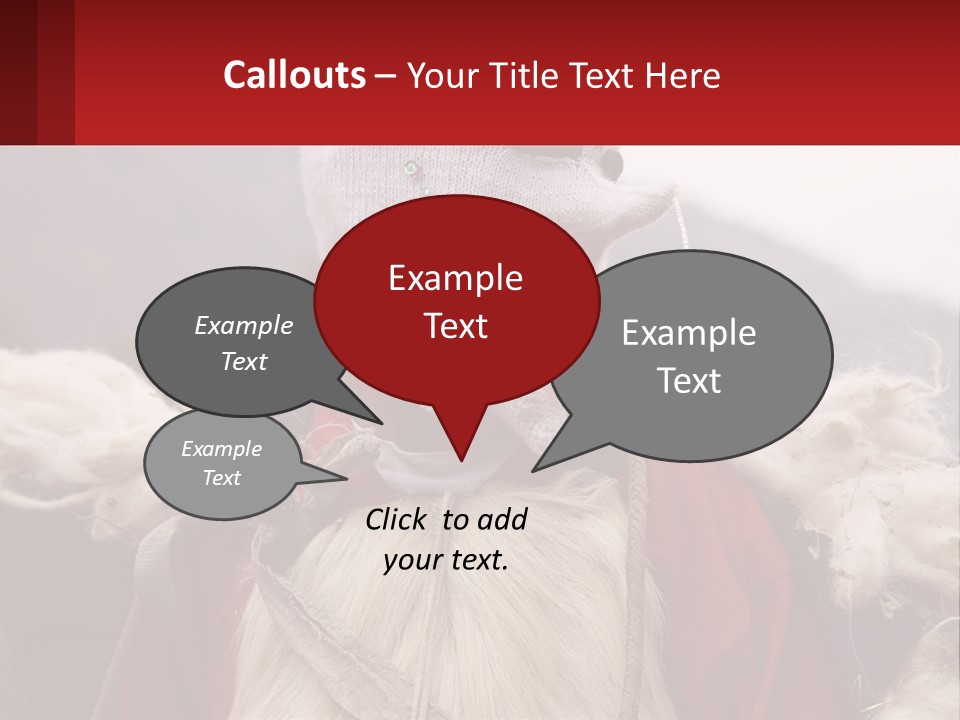 Dress Costume Cusco PowerPoint Template