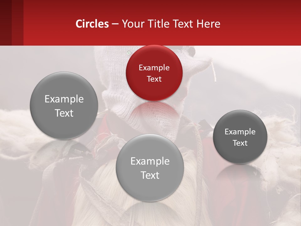 Dress Costume Cusco PowerPoint Template