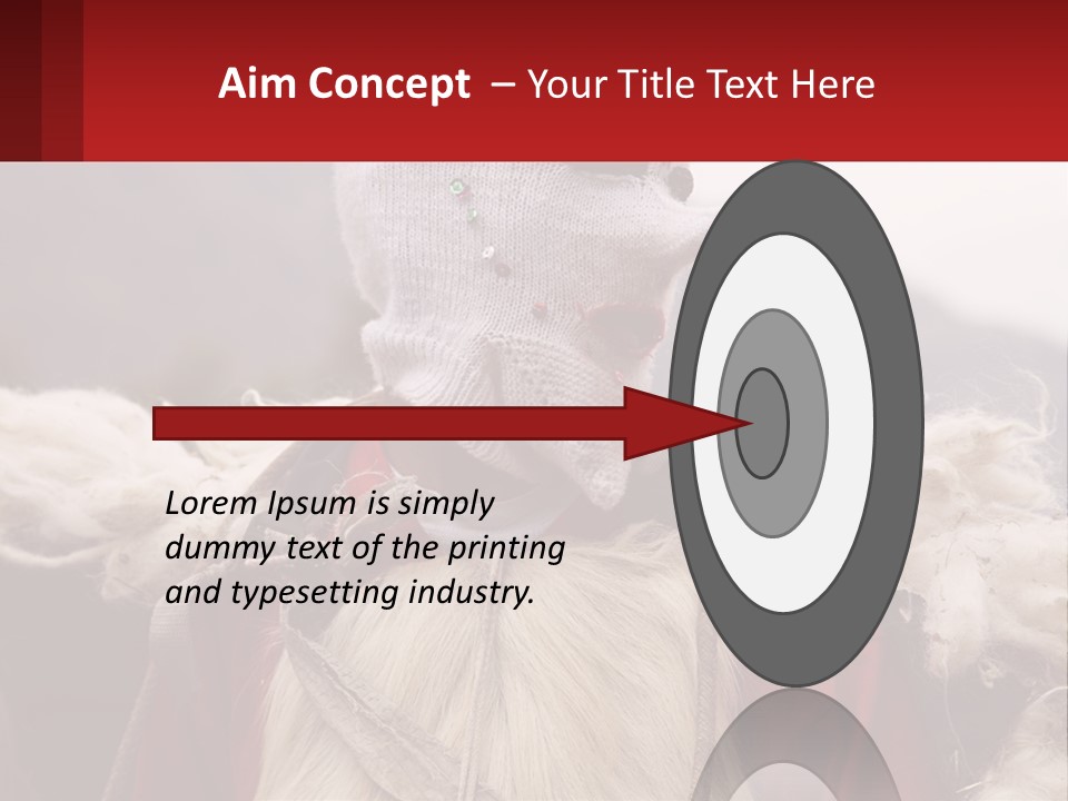 Dress Costume Cusco PowerPoint Template