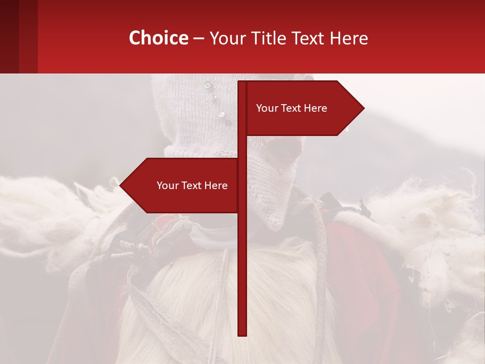 Dress Costume Cusco PowerPoint Template