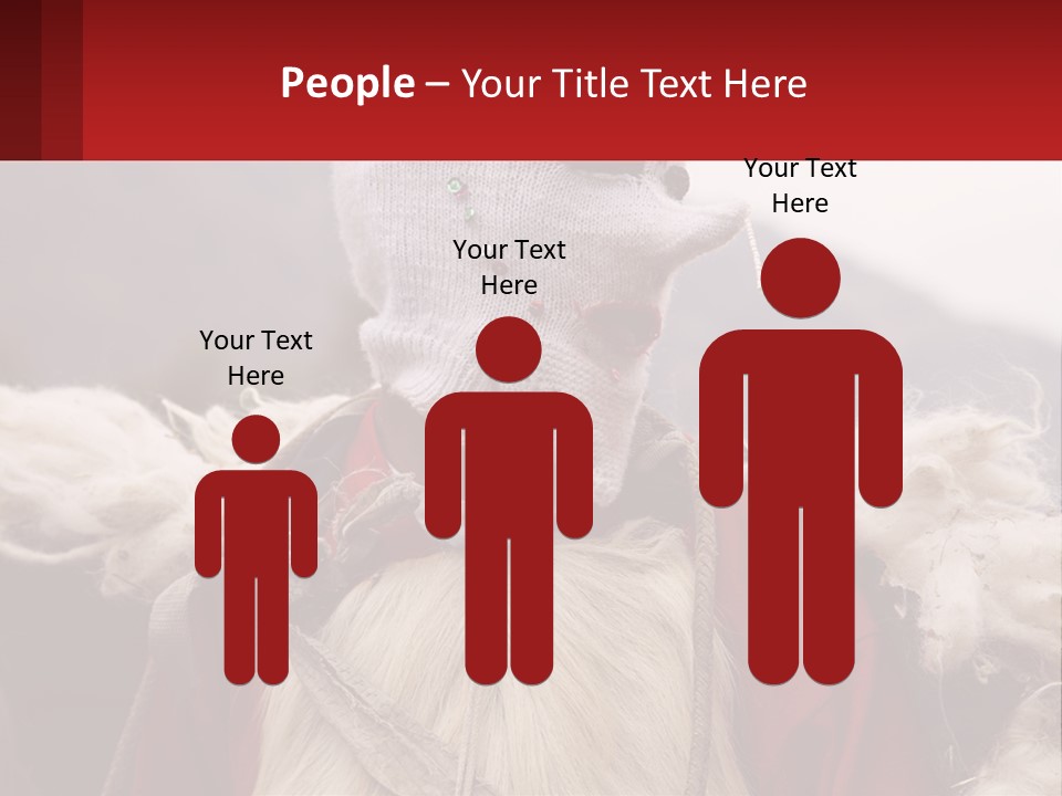 Dress Costume Cusco PowerPoint Template