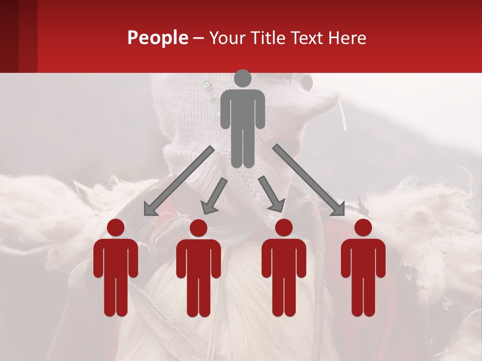 Dress Costume Cusco PowerPoint Template