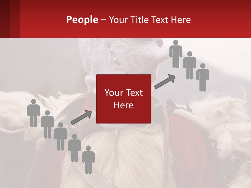 Dress Costume Cusco PowerPoint Template