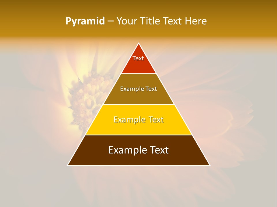 Isolated Idyllic Garden PowerPoint Template
