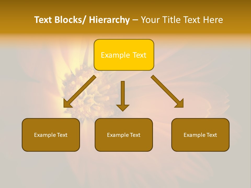 Isolated Idyllic Garden PowerPoint Template