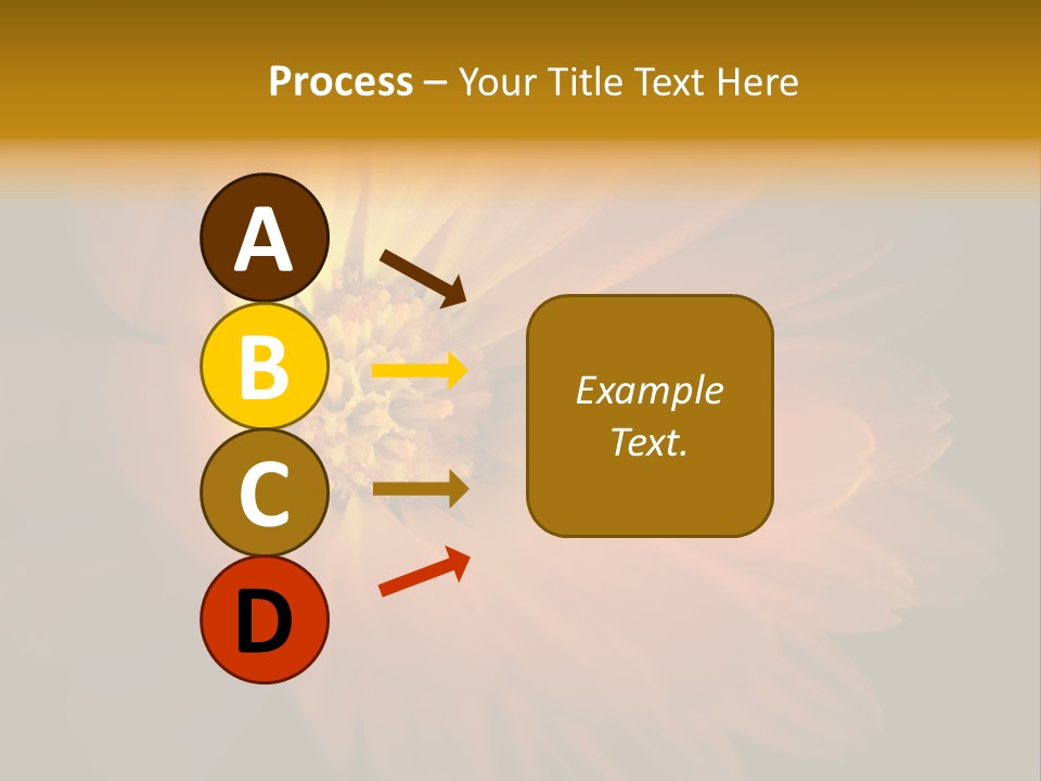 Isolated Idyllic Garden PowerPoint Template