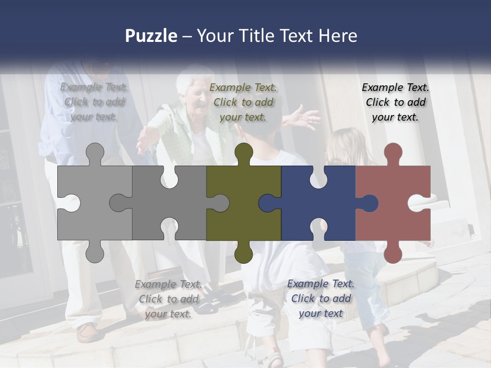 Child Grandchild Welcoming PowerPoint Template