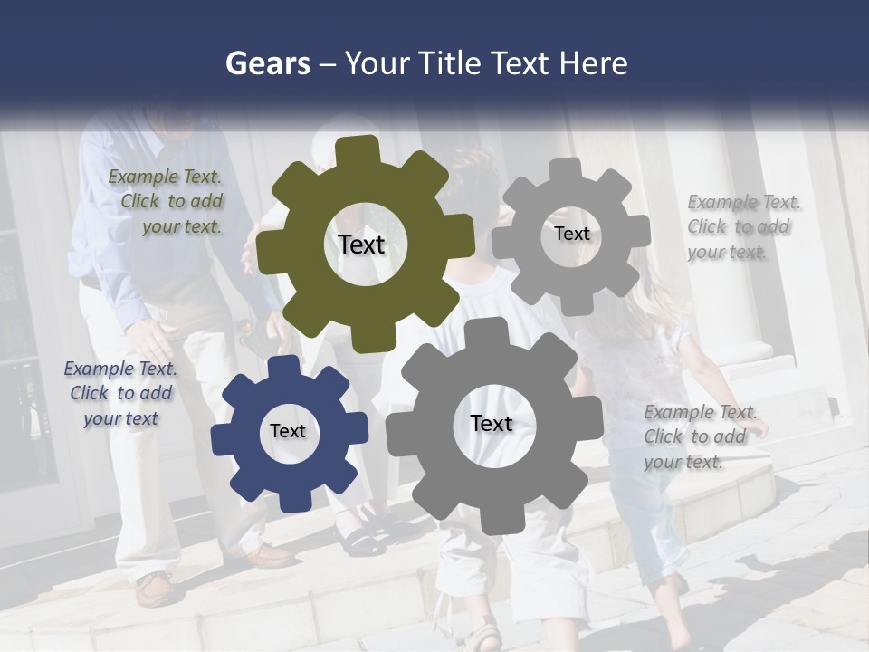 Child Grandchild Welcoming PowerPoint Template