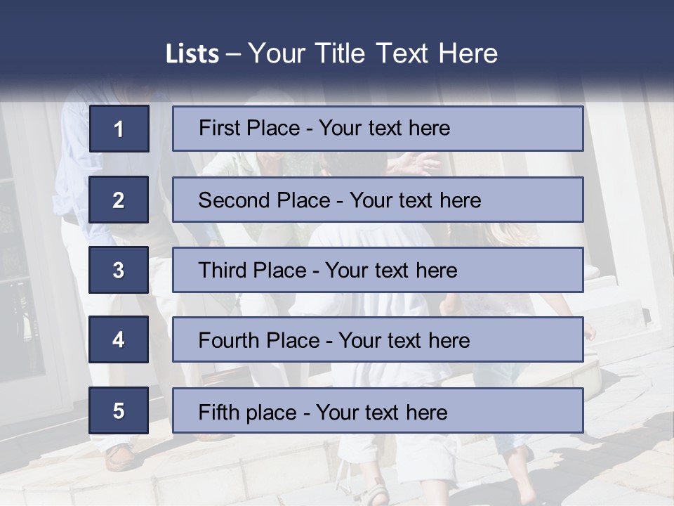 Child Grandchild Welcoming PowerPoint Template