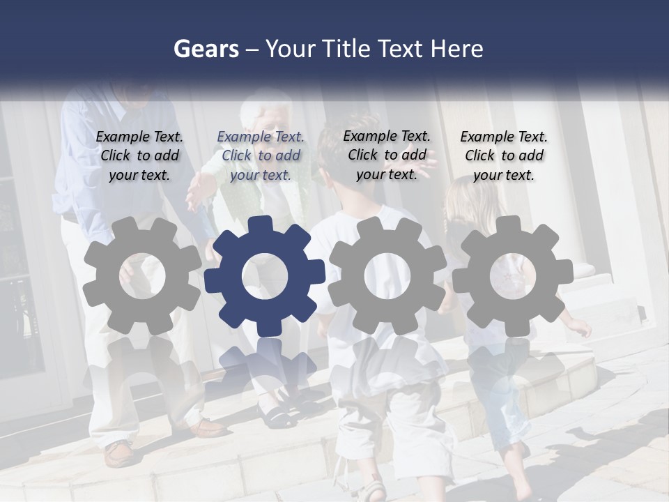 Child Grandchild Welcoming PowerPoint Template