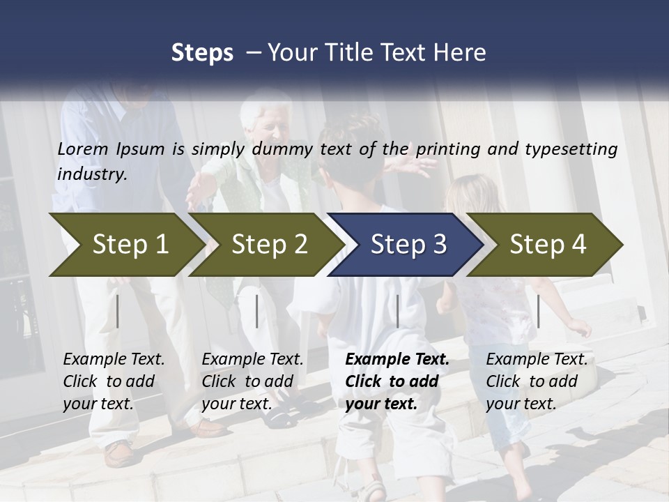 Child Grandchild Welcoming PowerPoint Template
