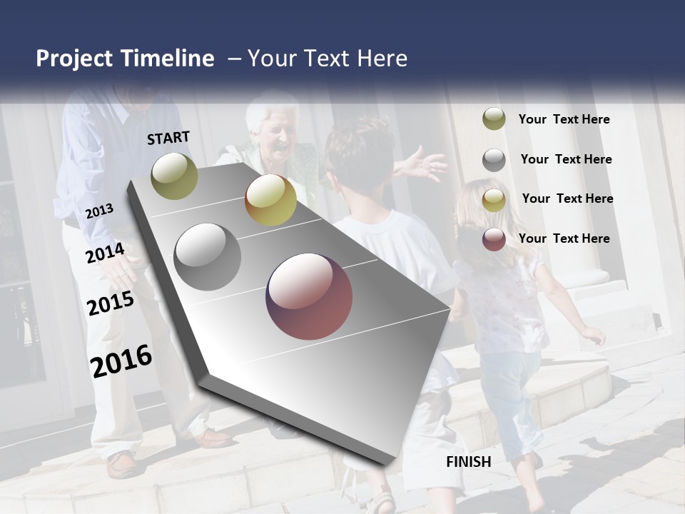 Child Grandchild Welcoming PowerPoint Template