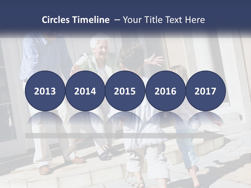 Child Grandchild Welcoming PowerPoint Template