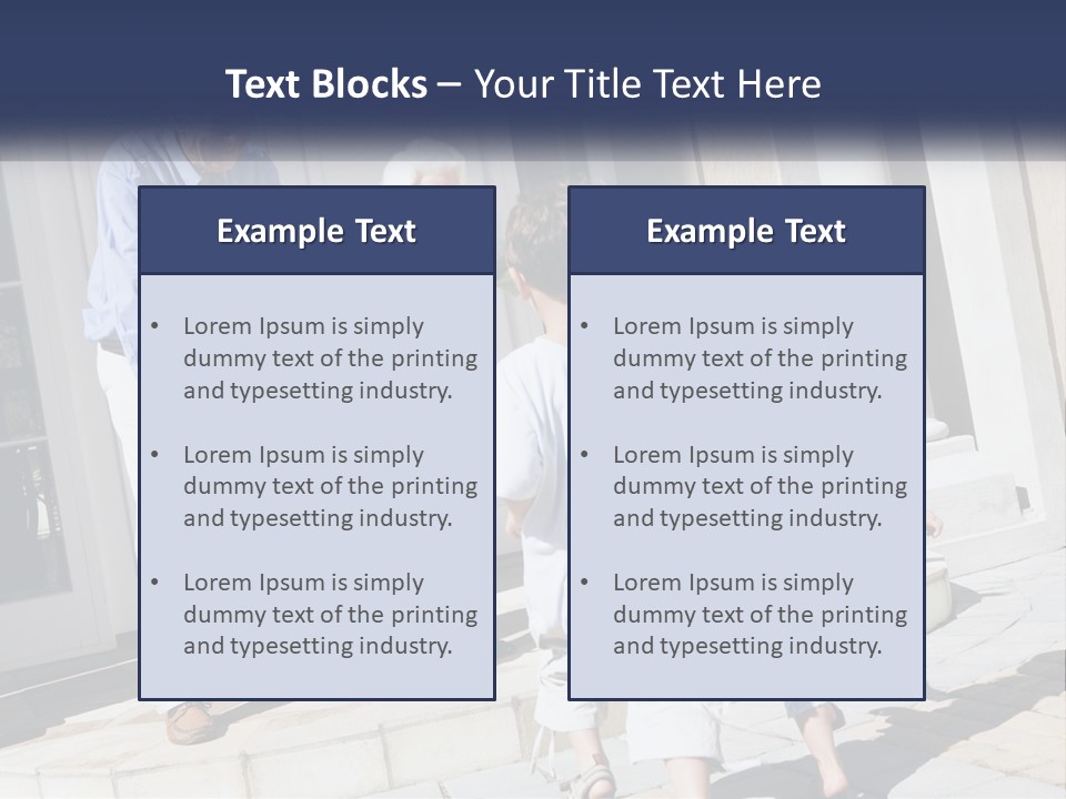 Child Grandchild Welcoming PowerPoint Template
