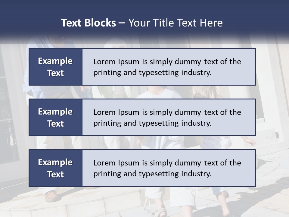 Child Grandchild Welcoming PowerPoint Template