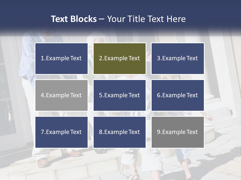 Child Grandchild Welcoming PowerPoint Template