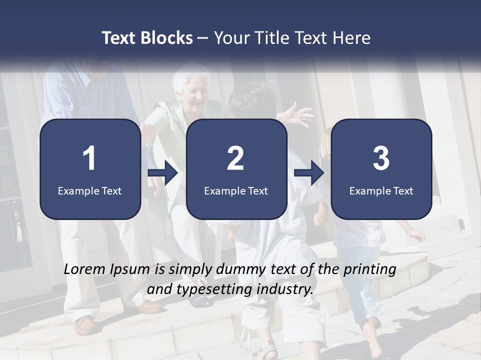 Child Grandchild Welcoming PowerPoint Template