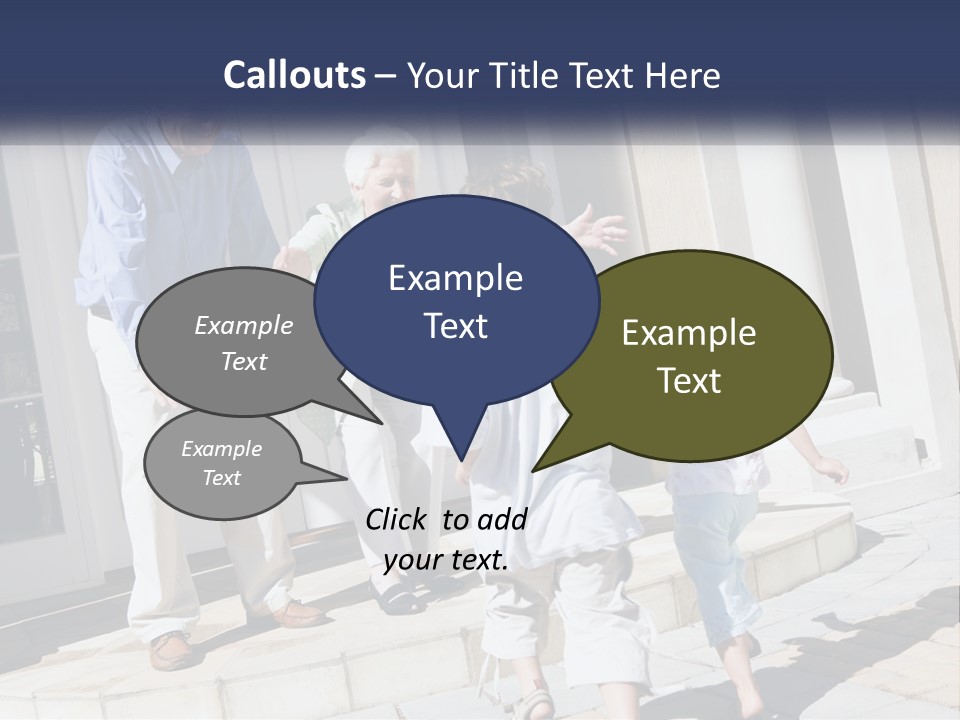 Child Grandchild Welcoming PowerPoint Template