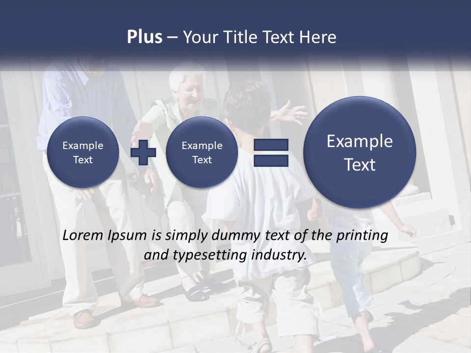 Child Grandchild Welcoming PowerPoint Template