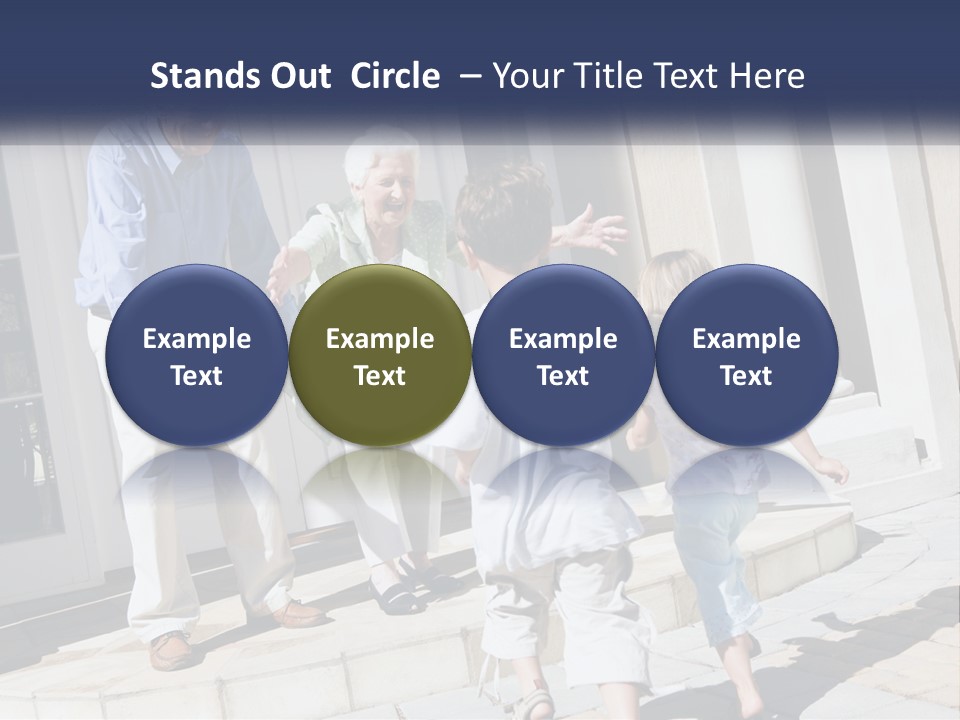 Child Grandchild Welcoming PowerPoint Template