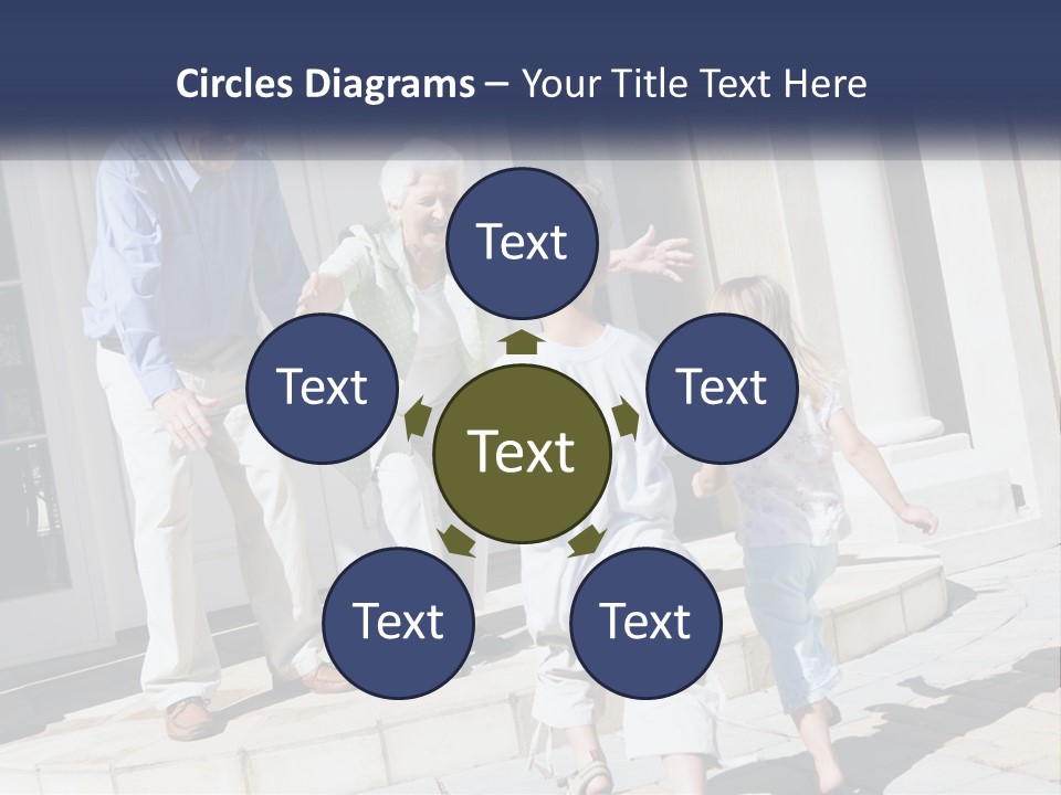 Child Grandchild Welcoming PowerPoint Template