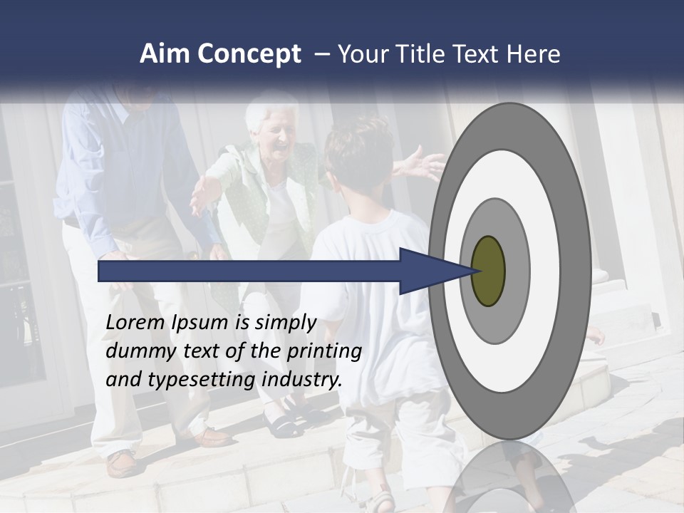 Child Grandchild Welcoming PowerPoint Template