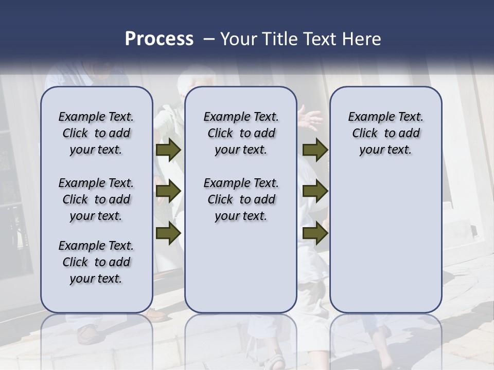 Child Grandchild Welcoming PowerPoint Template
