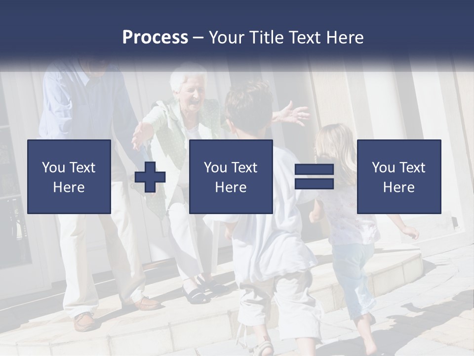 Child Grandchild Welcoming PowerPoint Template