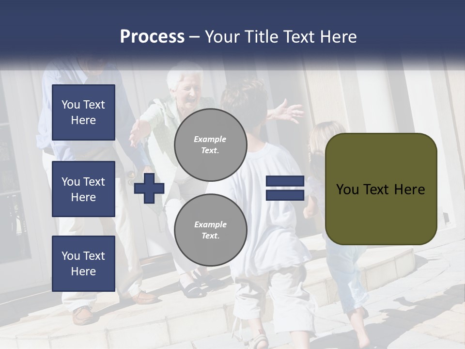 Child Grandchild Welcoming PowerPoint Template