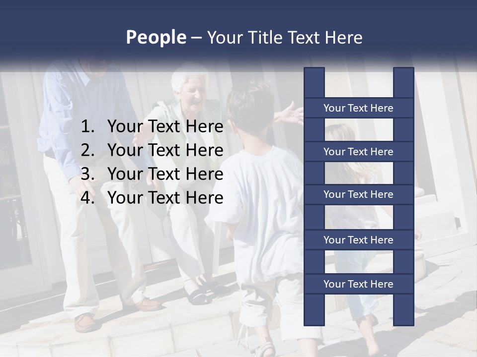 Child Grandchild Welcoming PowerPoint Template