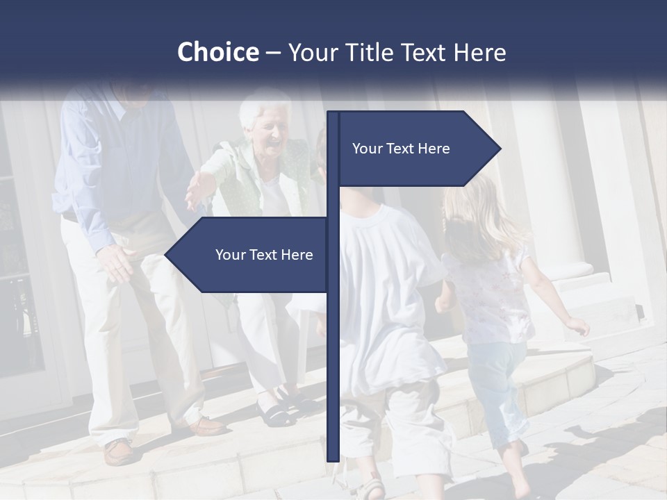Child Grandchild Welcoming PowerPoint Template