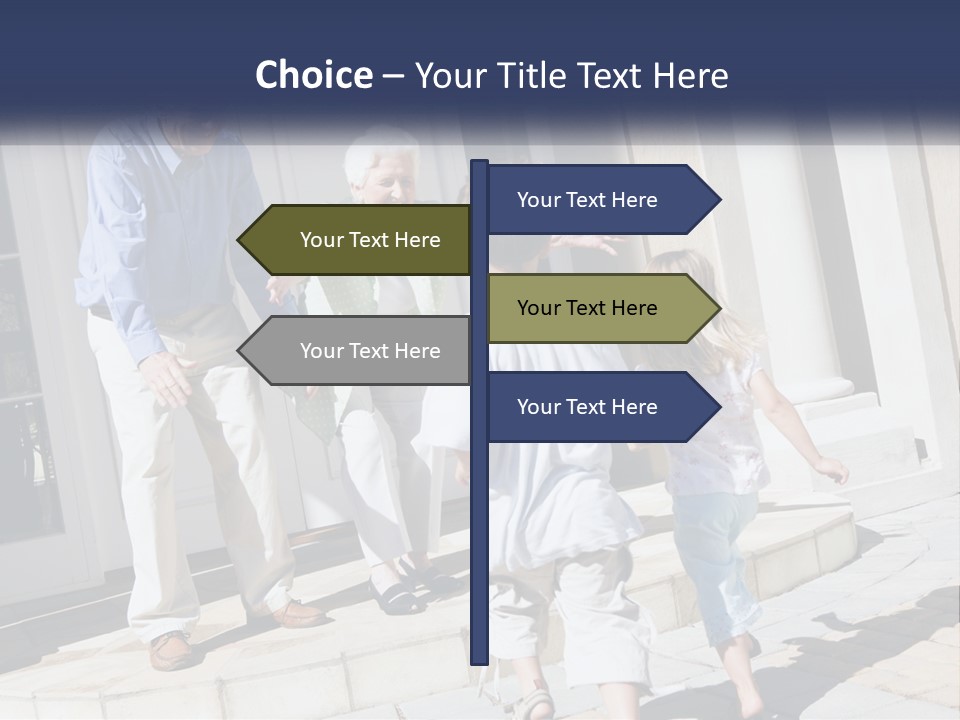 Child Grandchild Welcoming PowerPoint Template
