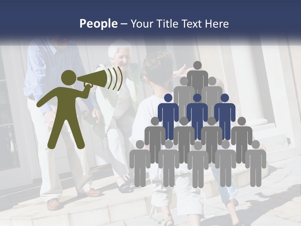 Child Grandchild Welcoming PowerPoint Template