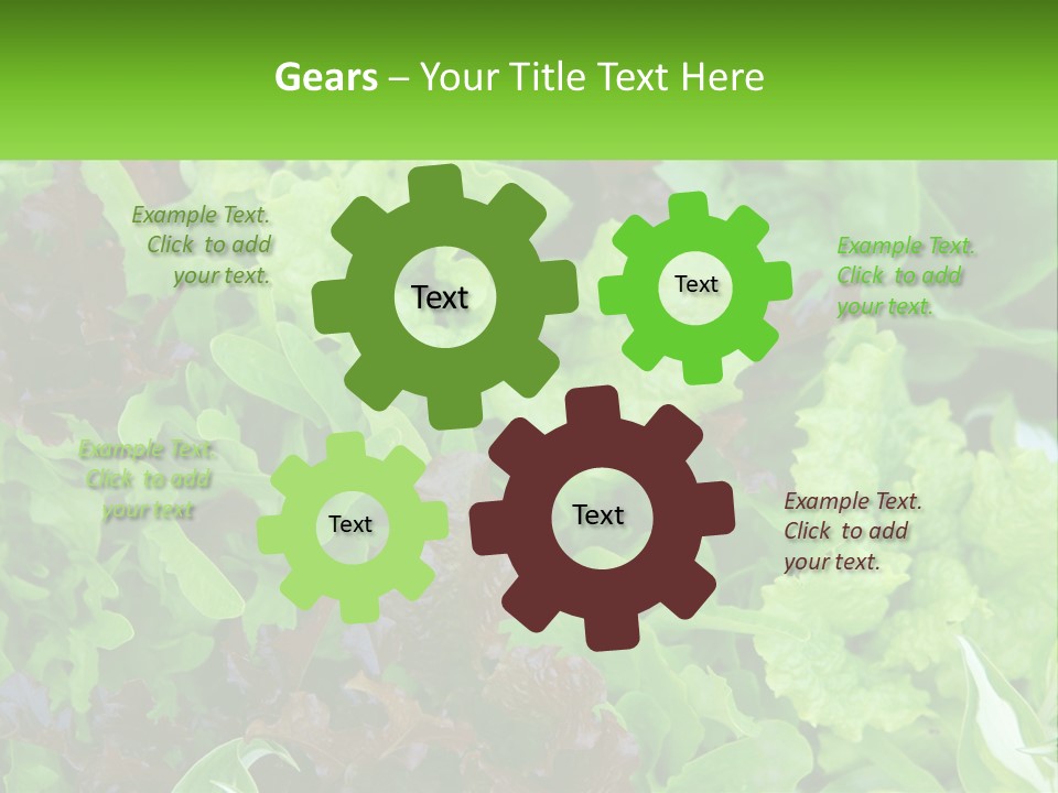 Outdoors Ruby Dinner PowerPoint Template