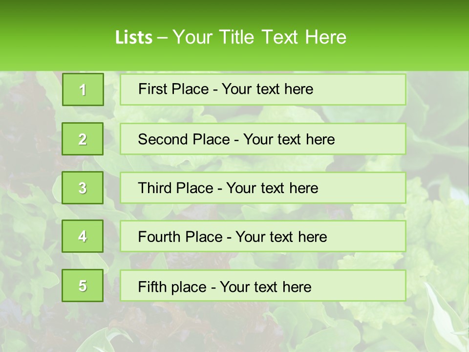 Outdoors Ruby Dinner PowerPoint Template