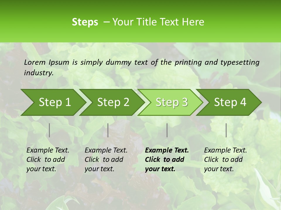 Outdoors Ruby Dinner PowerPoint Template