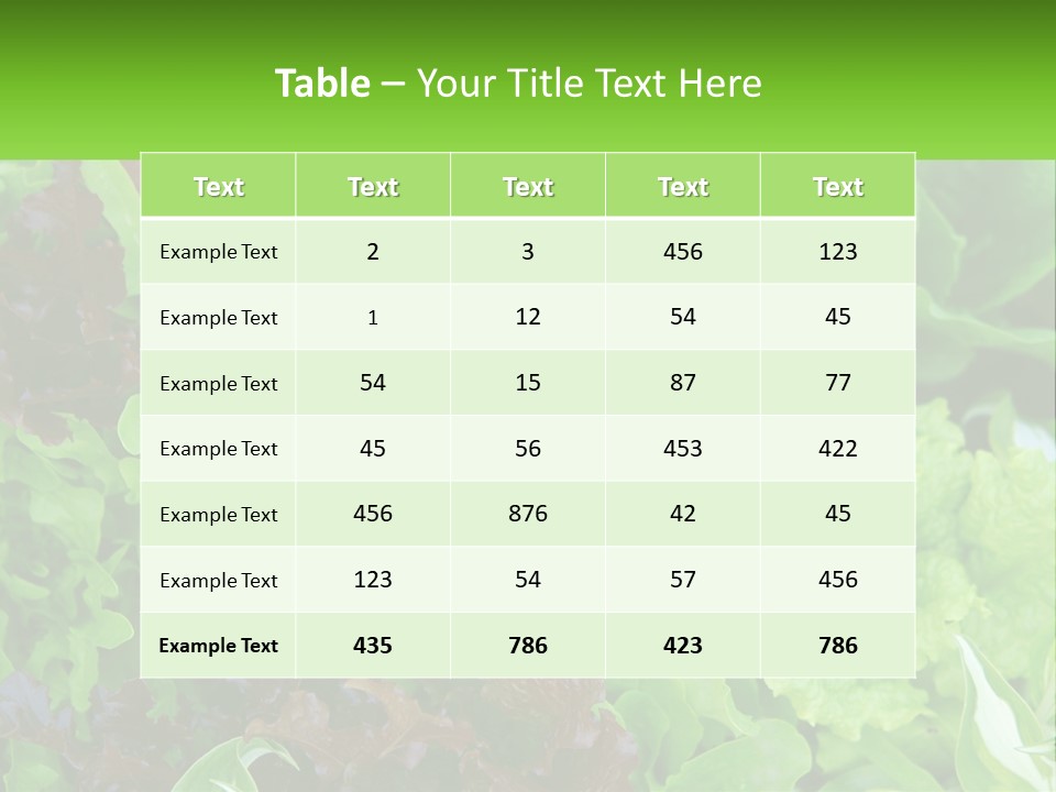 Outdoors Ruby Dinner PowerPoint Template