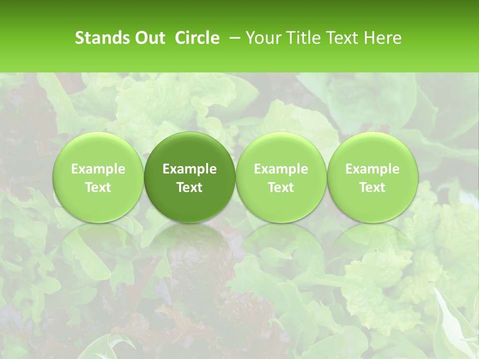 Outdoors Ruby Dinner PowerPoint Template