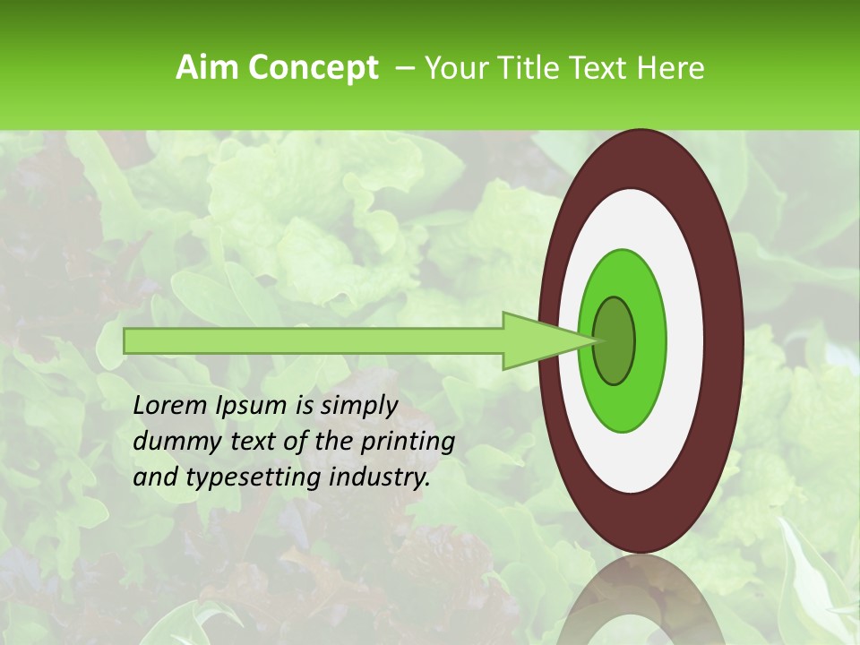 Outdoors Ruby Dinner PowerPoint Template