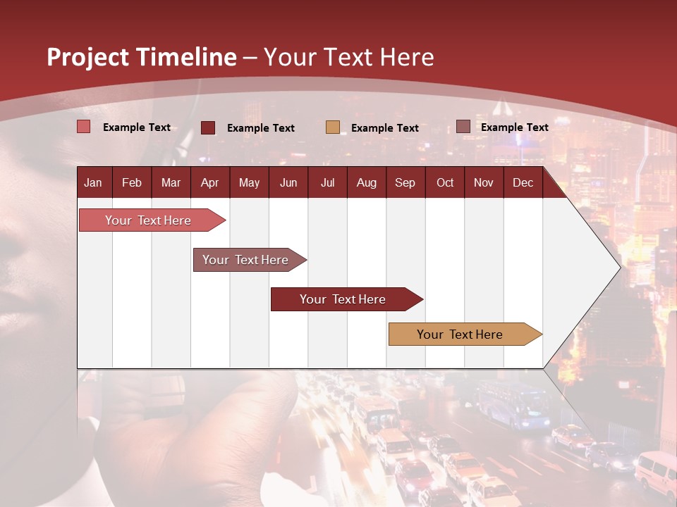 Building Earphones Music PowerPoint Template
