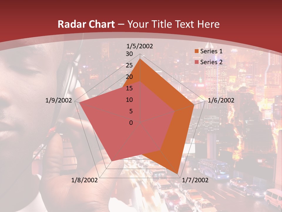 Building Earphones Music PowerPoint Template