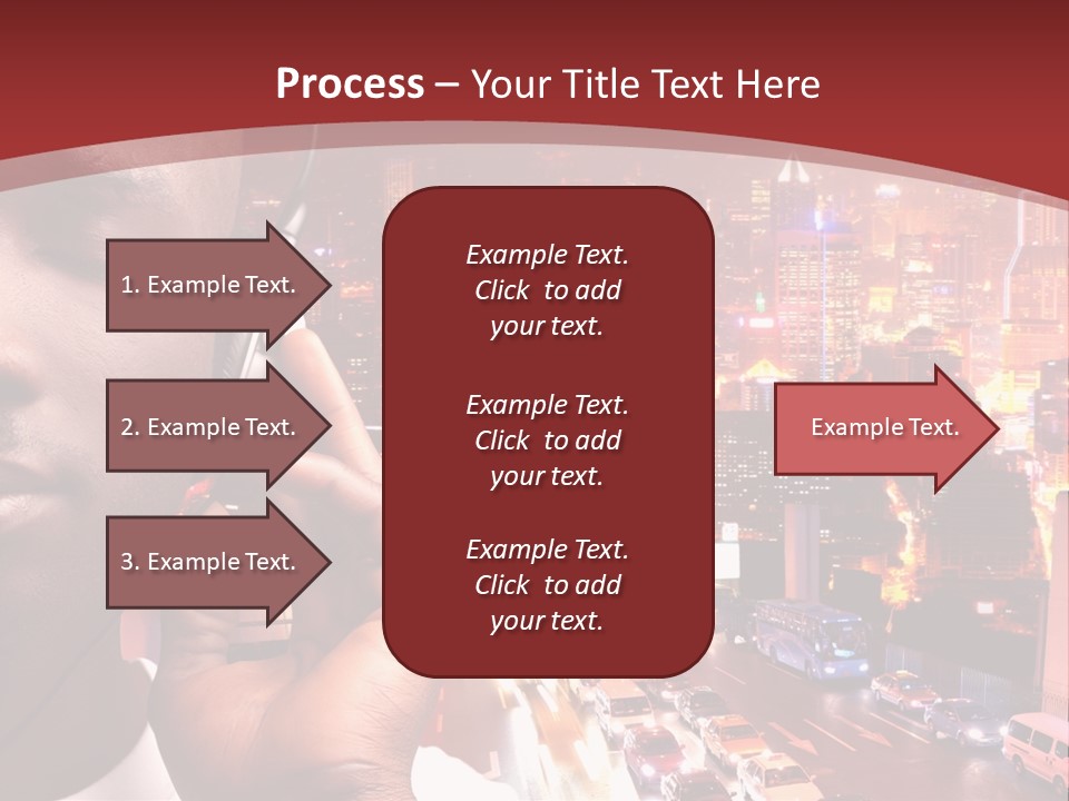 Building Earphones Music PowerPoint Template