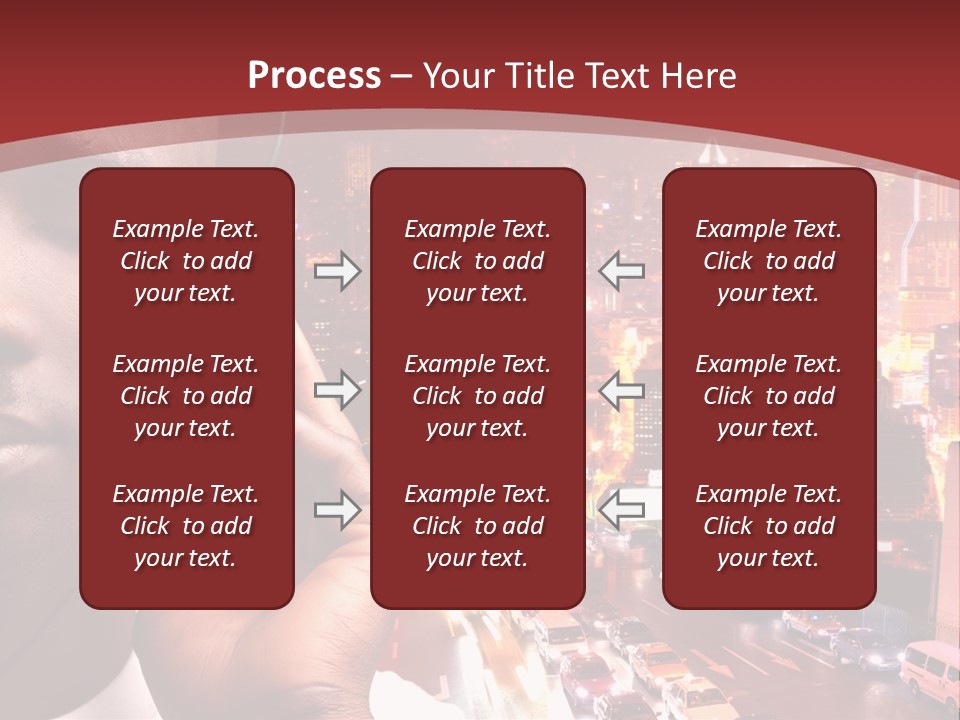 Building Earphones Music PowerPoint Template